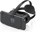 VR Headset for Nintendo Switch 2 (2025), Switch 2 Virtual Reality VR Glasses with Adjustable HD Lenses and Comfortable Head Strap, Labo VR Kit for Switch 2 Accessories, Black