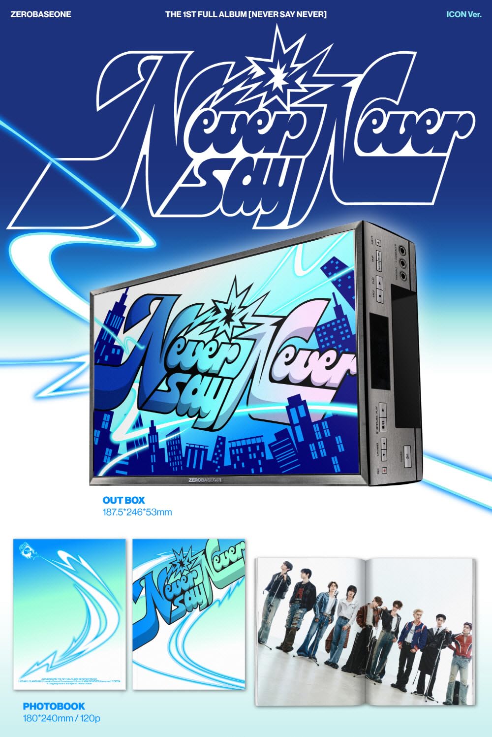 Amazon.co.jp: ゼロベースワン ZEROBASEONE Never Say Never