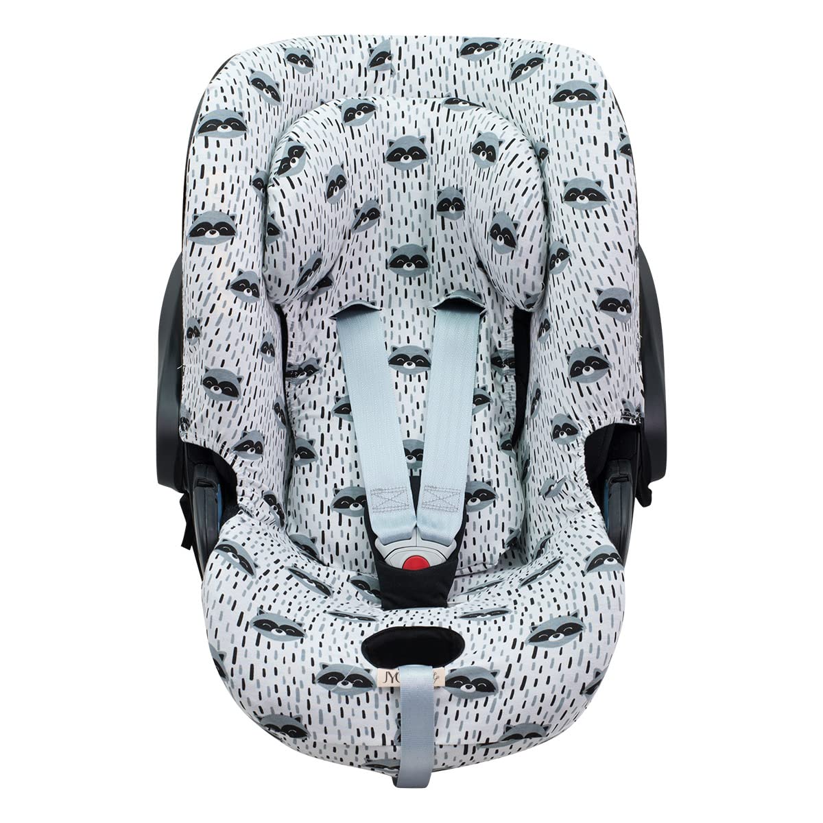 JYOKO KIDS Funda Compatible con Romer Kidfix II XP SICT kidfix2 S, Kidfix Z - Line (CON OJAL, FLUOR HEART) — view 15