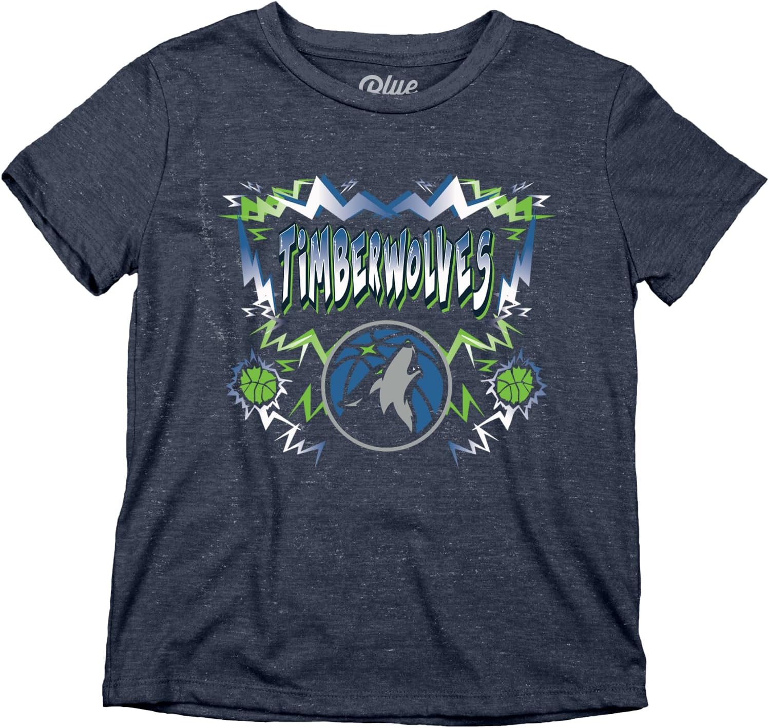 Blue 84 NBA Unisex Kids NBA Officially Licensed Youth Tri-Blend T-Shirt Basketball Team Color - Image 3