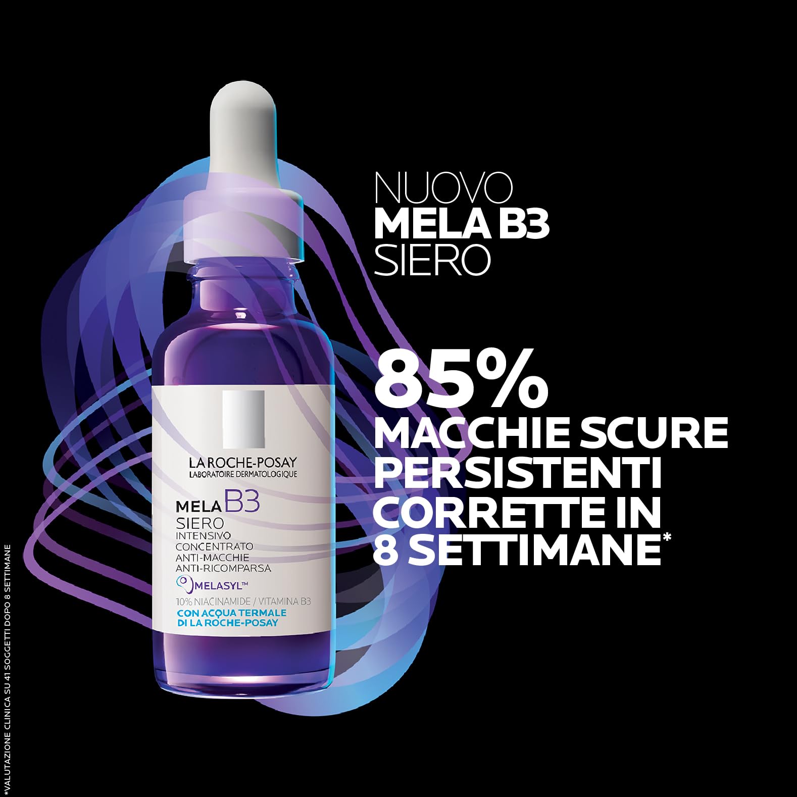 La Roche Posay Mela B3, Siero Intensivo Concentrato Anti-Macchie, Per Tutti i Tipi di Pelle, Azione Anti-Ricomparsa, Incarnato Più Luminoso e Uniforme, Arricchito con Melasyl e Niacinamide, 30 ml