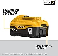 Vista 3 de DEWALT Batería 20V MAX* XR, 8.0-Ah (DCB208)