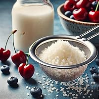 Vista 3 de Iniciador de granos de kéfir de leche, Bulgaros de Leche, Pajaritos de Leche, granos de kéfir vivos, leche de kéfir casera, granos de kéfir de leche