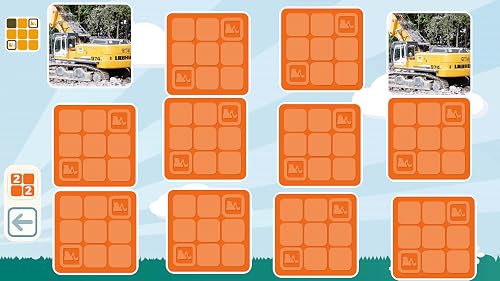 App Jeu d’association de Pelles Mécaniques – vue 4