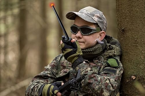 Miniatura 2 de TC-702 BNC Dual Band LED Luz Handheld Walkie Talkie Antena VHFUHF 136-174MHz 400-470MHz Antena de radio de 2 vías para Uniden BC72XLT BC75XLT