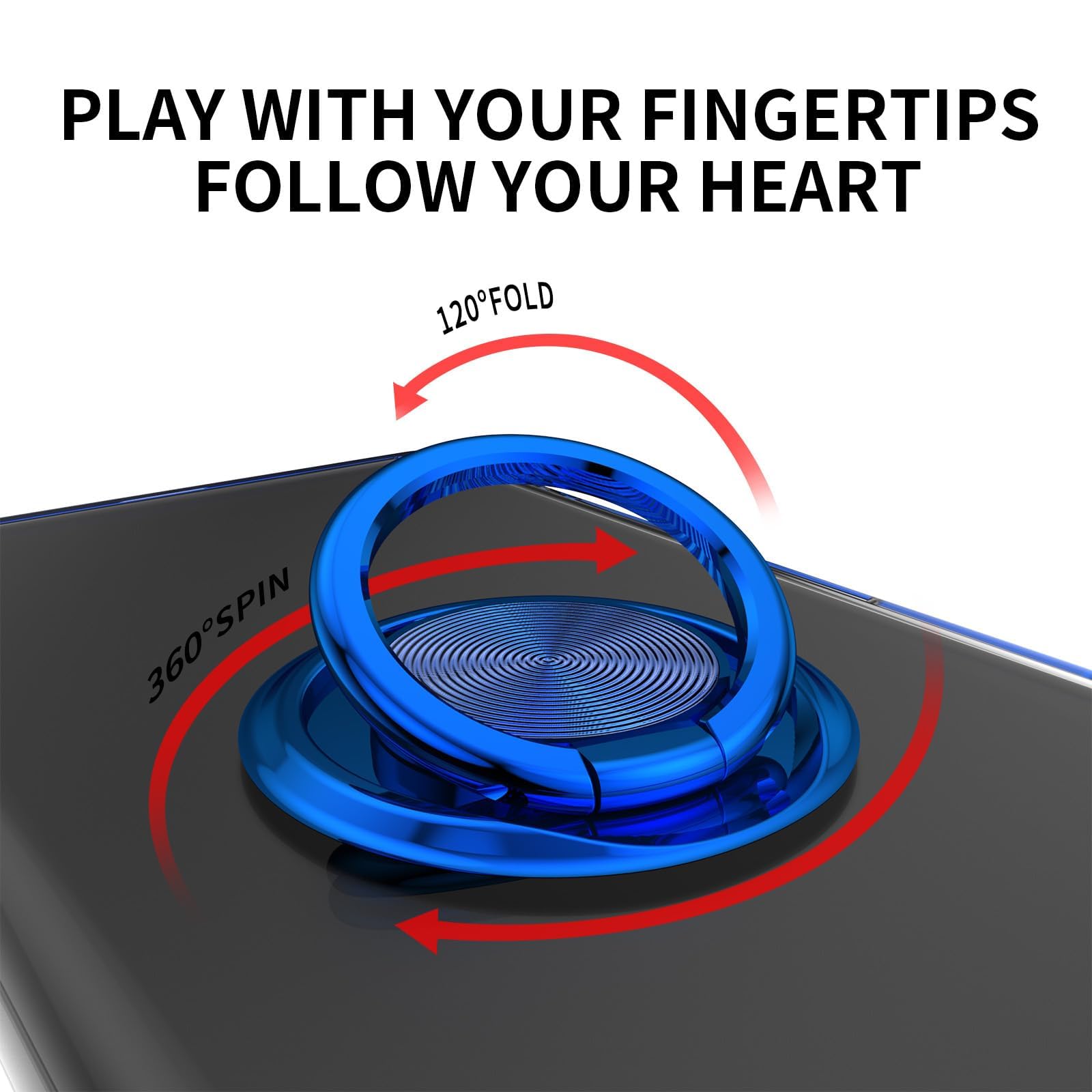 Schlanke Hülle Für Google Pixel 10/10 Pro/10 Pro XL, Magnetischer Ring, Stoßfeste Hülle, Galvanisierte, Vergilbungsfreie, Transparente PC-Schale,10,Red