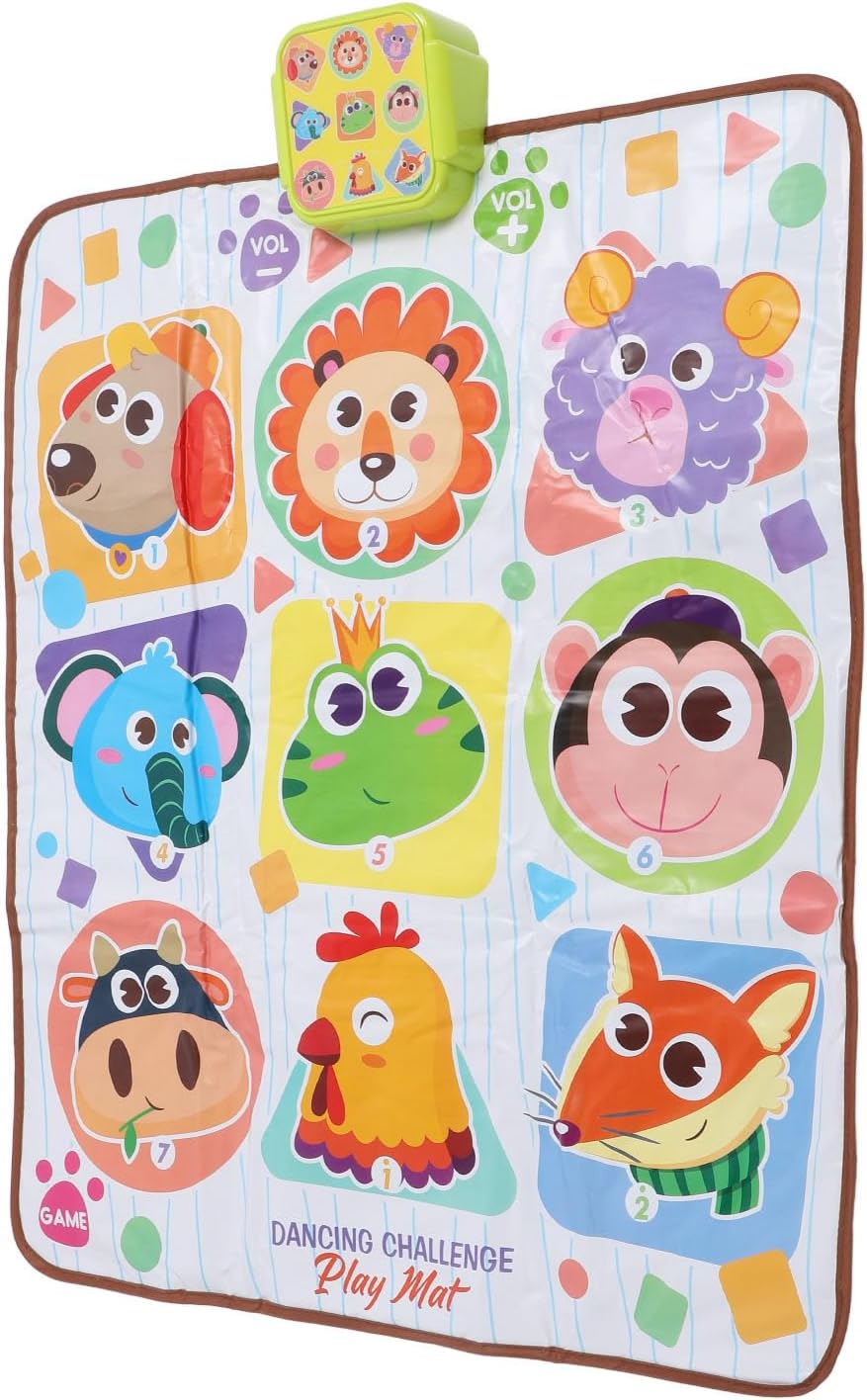 Dance Mat for Kids, Interactive Musical Step Play Mat with Multi Modes and Dance Styles for Holiday Party Birthday Xmas Gifts for Boys Girls