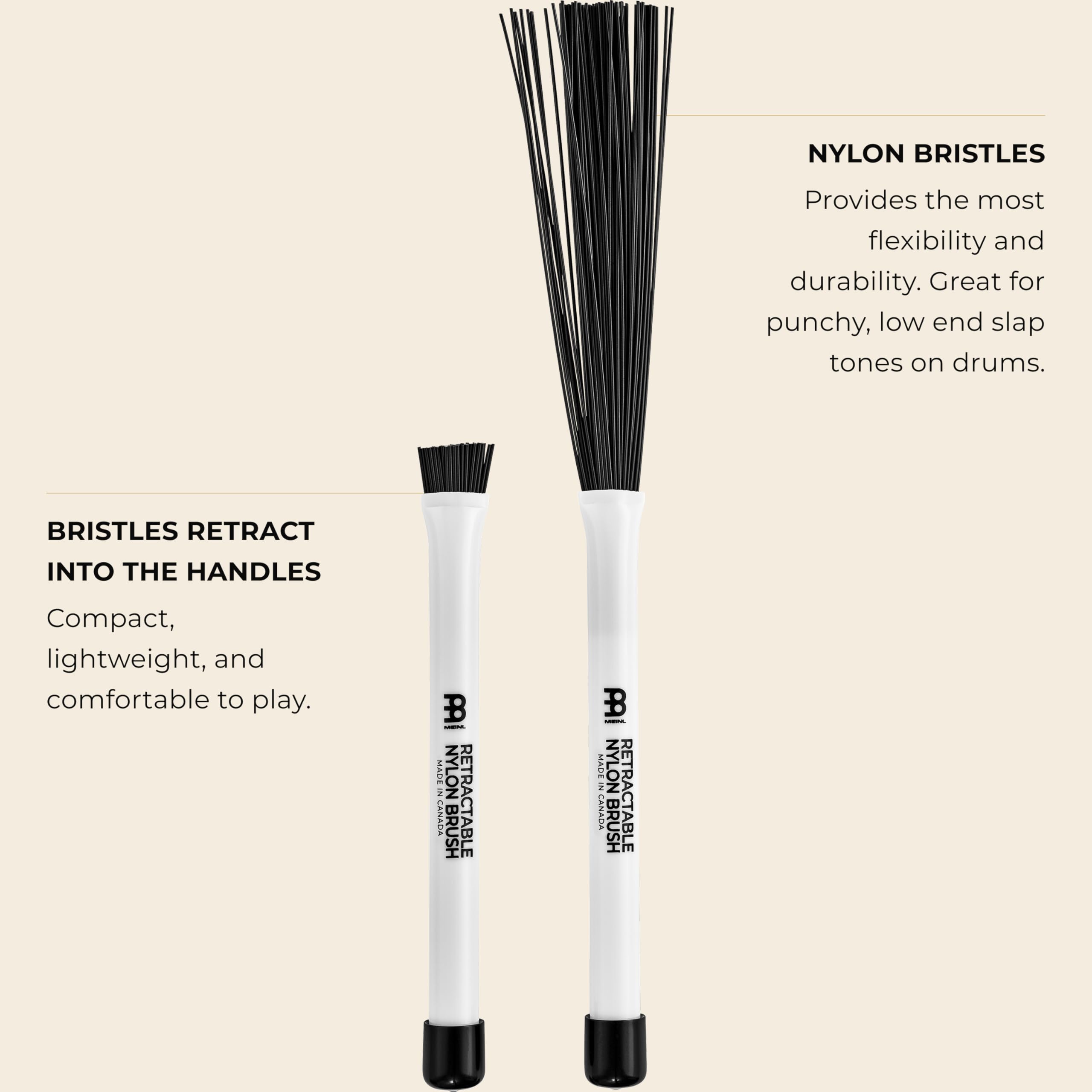 Meinl SB304 Retractable Nylon Brush