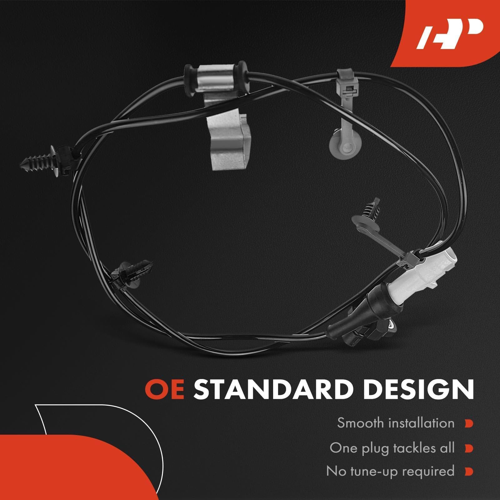 4 ABS Wheel Speed Sensor Front Rear R & L Fit Ford Edge Lincoln MKX 2007-08 FWD