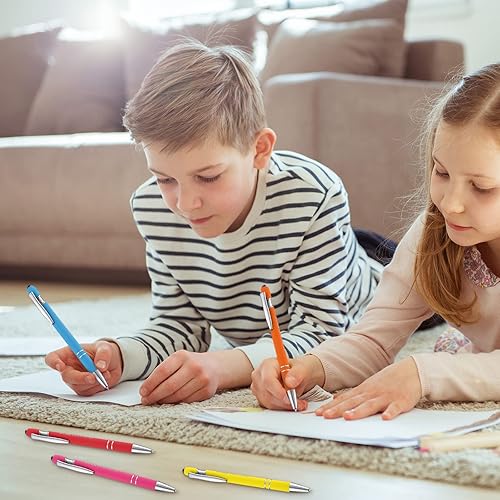 Miniatura 4 de Zonon - Paquete de 12 bolígrafos con frases motivacionales para escuela y oficina, punta fina, escritura uniforme, con citas divertidas para regalar