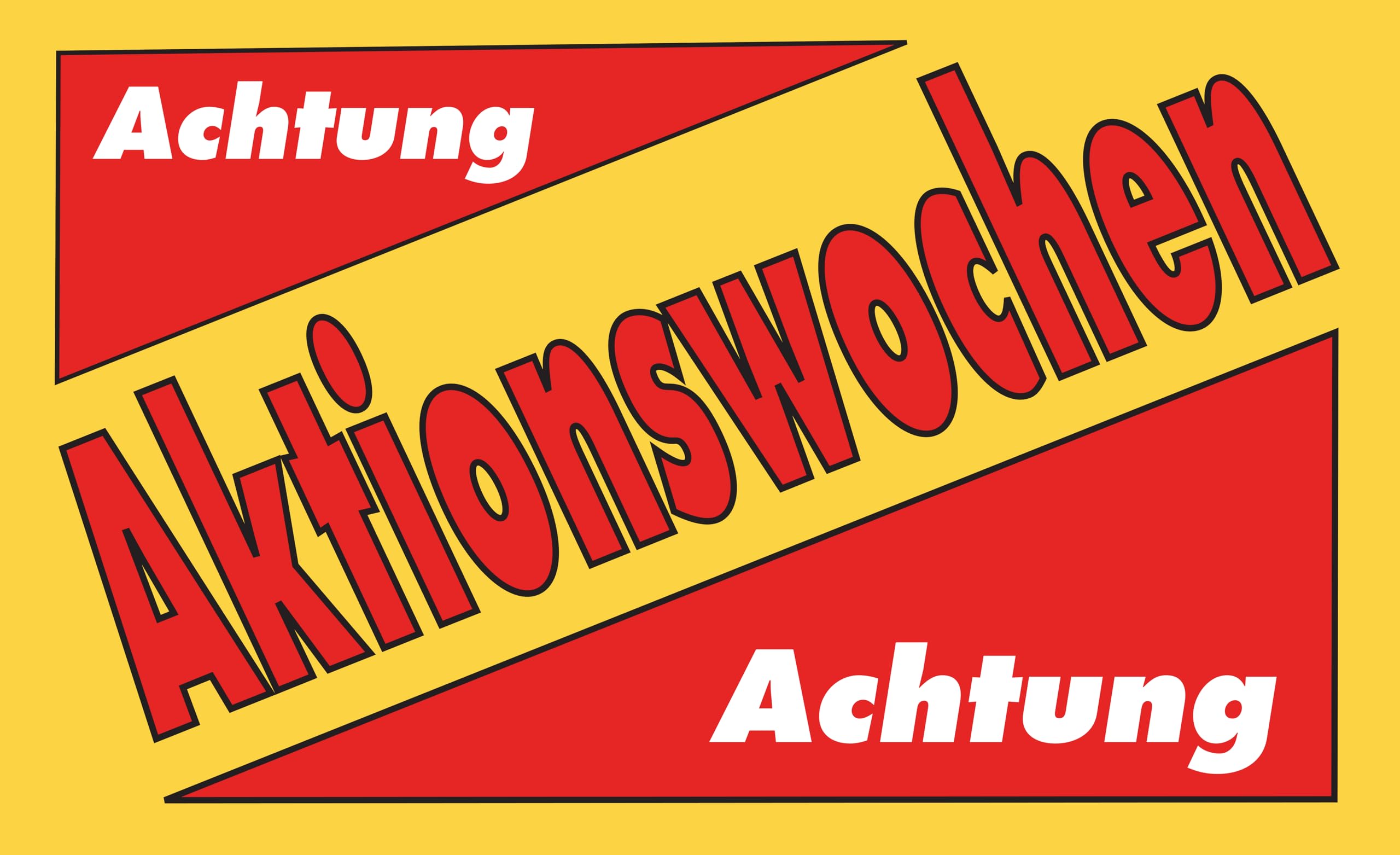 Drapeau semaine d'action résout le manque de visibilité extérieure