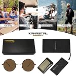KANASTAL Round Sunglasses for Men Women Hippie Polarized Sunglasses Retro Vintage Sun Glasses UV400 Protection