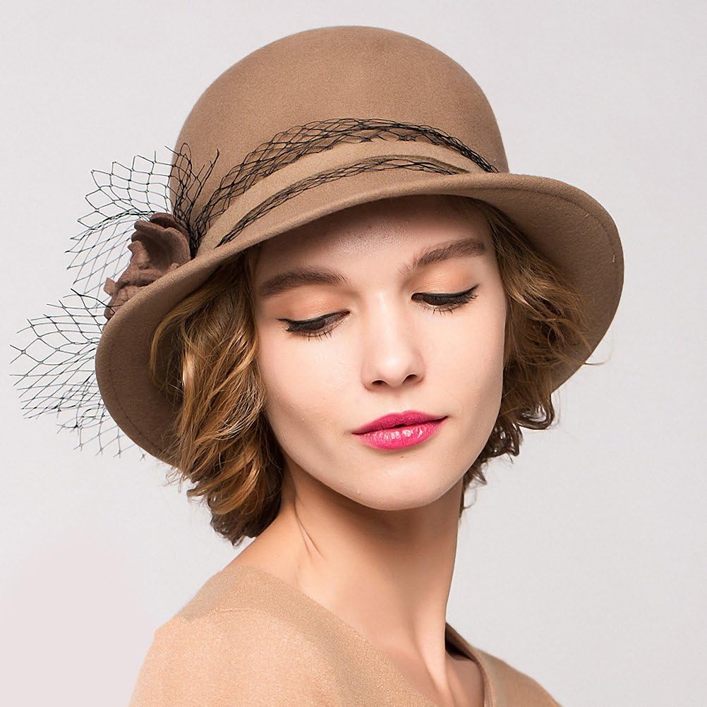 Maitose™ Women's Wool Felt Bowler Hat