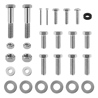 Pool Pump Bolt Kit Replacement for All Pentair Whisperflo Pool and Spa Parts, Seal Plate kit Includes Motor Bolts, Seal Plate Bolts,Impeller Screw Washer and Diffuser Screws