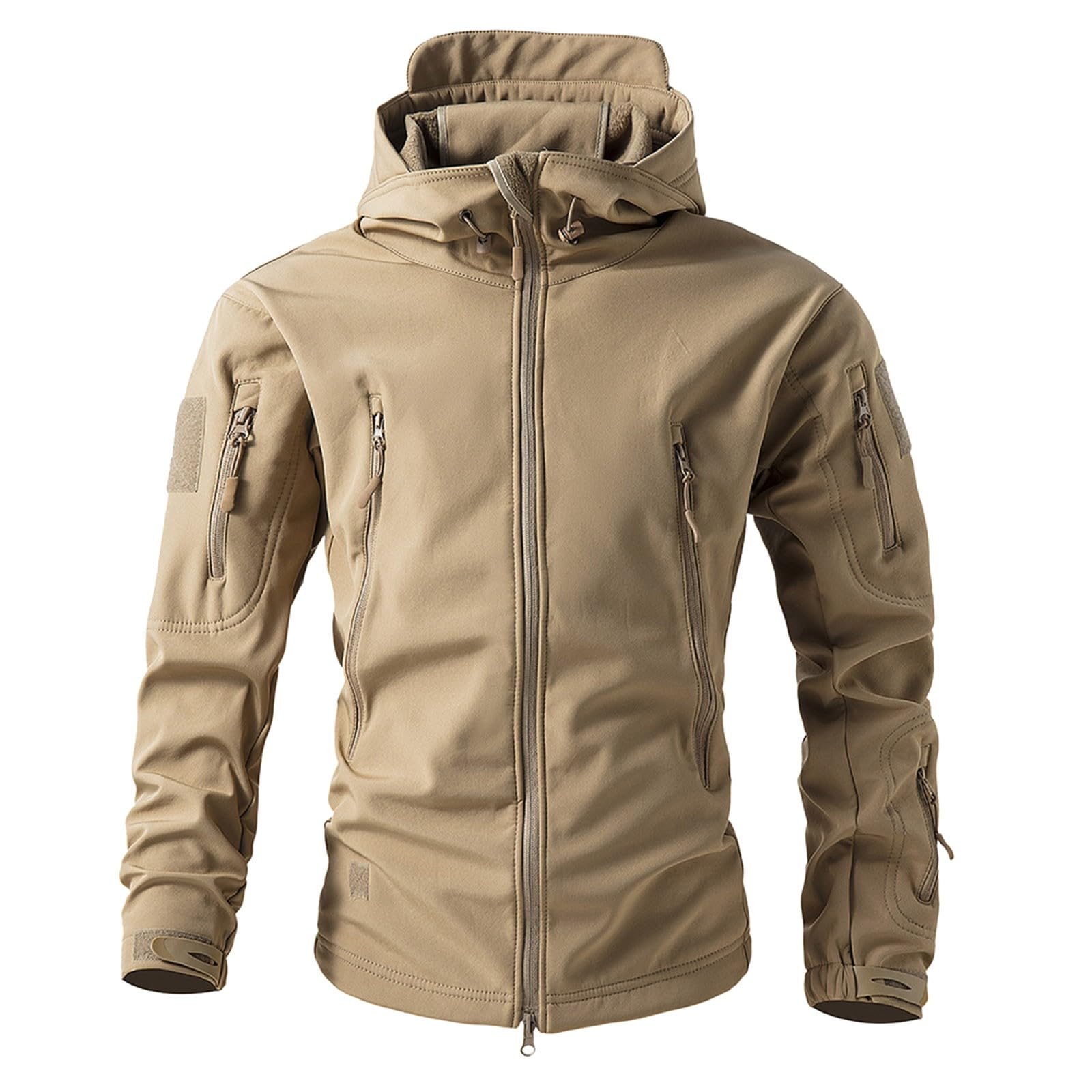 Generisch Chubasquero para hombre, impermeable, transpirable, chaqueta funcional para exteriores, senderismo, trekking, cortavientos, A32