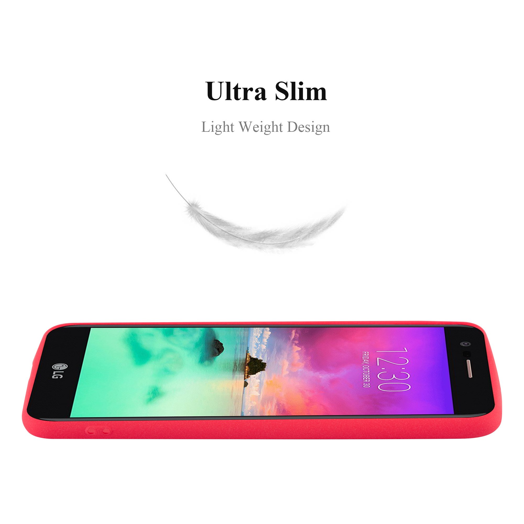 Cadorabo - Custodia Per Motorola Moto G5s Plus In Frost Blu Scuro - Morbida Cove