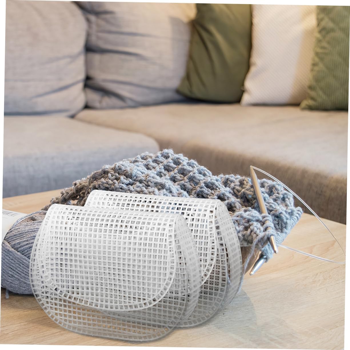 UPKOCH 10sets Plastic Mesh Sheets for Crafting Embroidery and Bag Making Lightweight and for All Ages for Yarn Projects and Cross Stitching