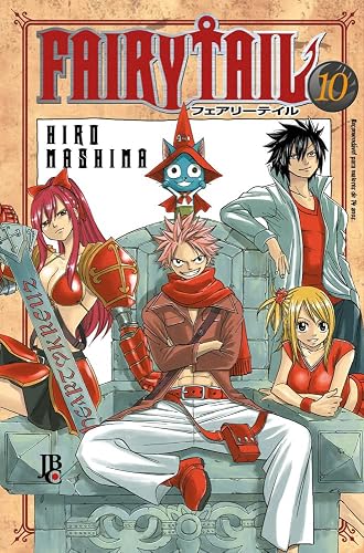 Fairy Tail vol. 10 — capa da edição JBC