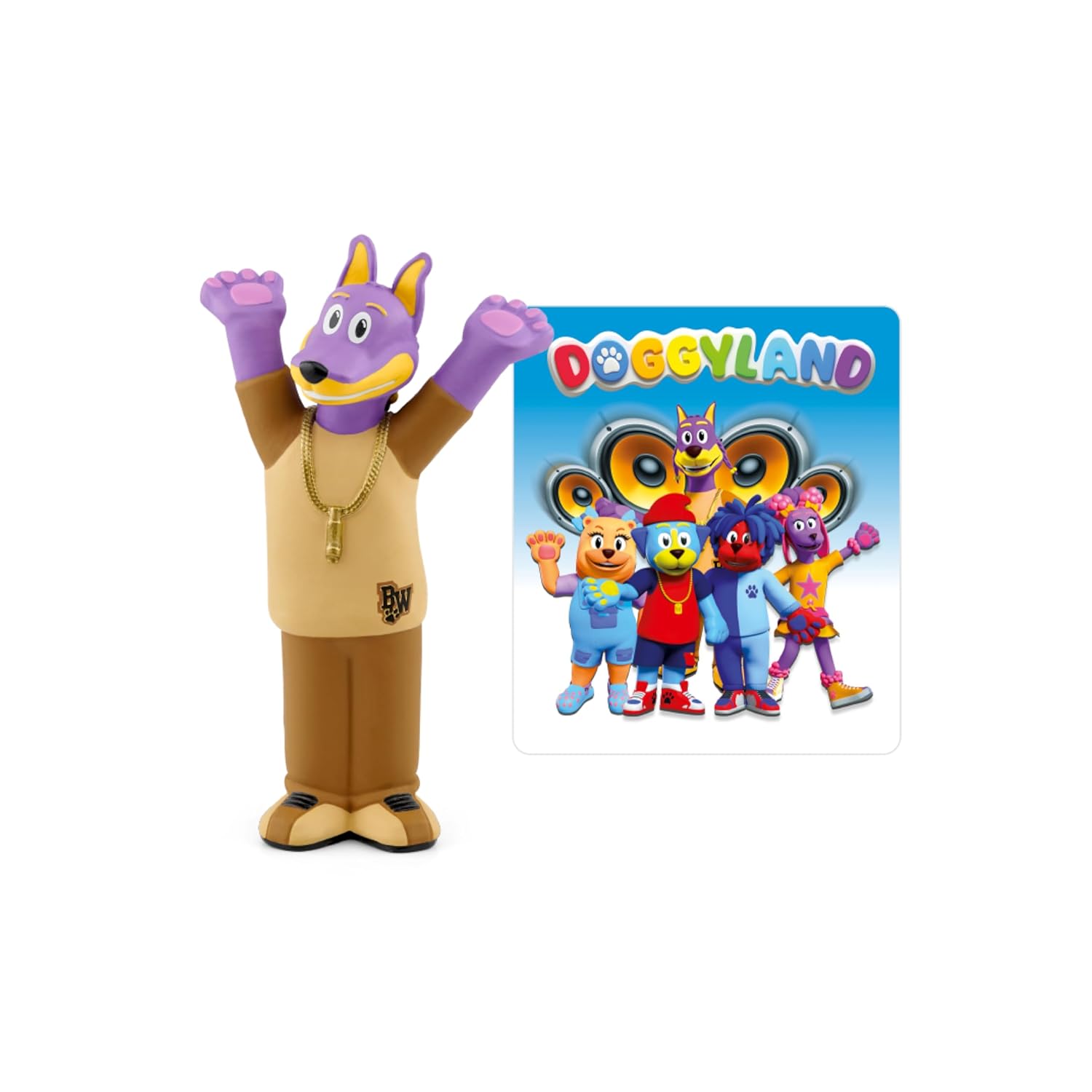 Tonies Doggyland Bow Wizzle Audio Toy Figurine from Doggyland for Toniebox