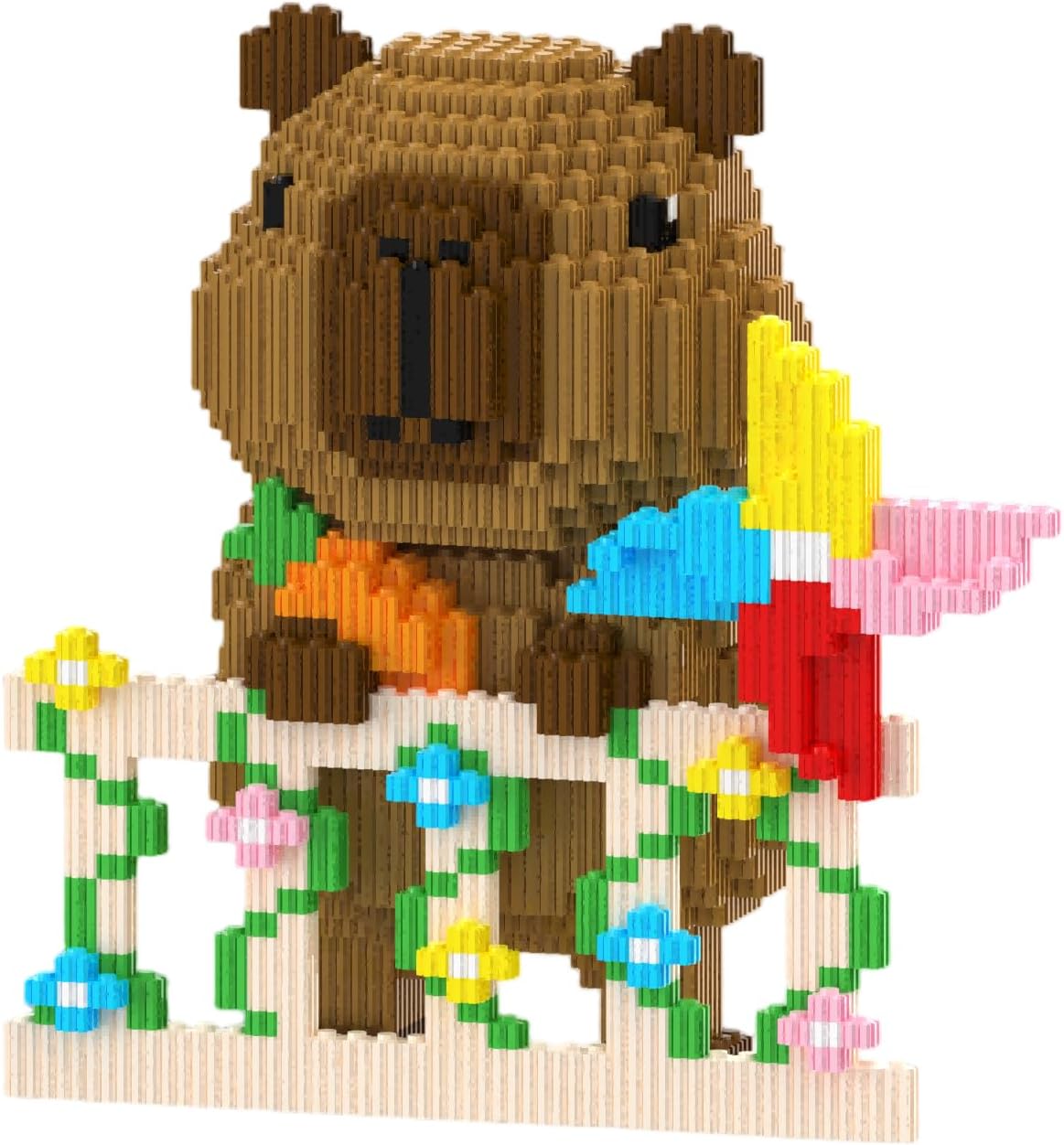 Capybara Building Blocks Set(7403), Mini Micro Blocks, Suitable for Adults