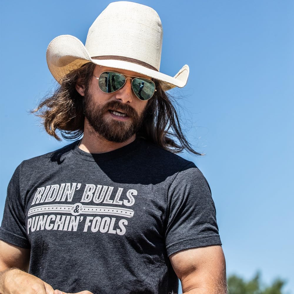 Rodeo Time Dale Brisby Ridin' Bulls & Punchin' Fools T