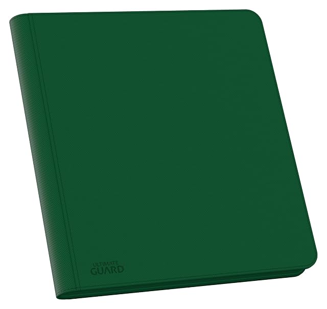Ultimate Guard 12-Pocket QuadRow ZipFolio XenoSkin Verde
