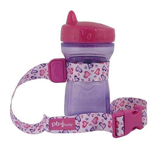PBnJ Baby SippyPal Sippy - Correa para taza (1 corazón)