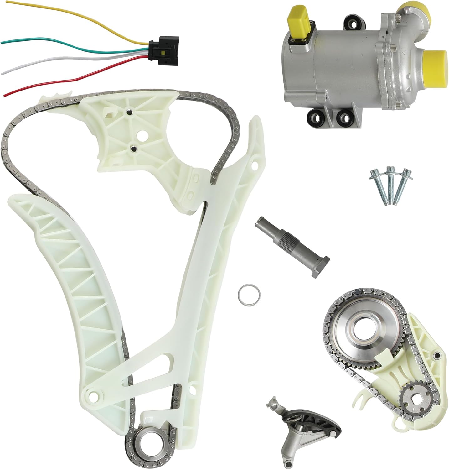 N26 N20 2.0 Engine Timing Chain Kit & Water Pump Fit For BMW 228i 320i 328i 428i 528i X1 X3 X4 X5 Z4 2.0L L4 DOHC 2012-2017 11517597715 11206048001 11318648732 11317502180 11317584723 11317585020