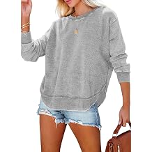 EVALESS Sweatshirt for Women Crewneck Pullover