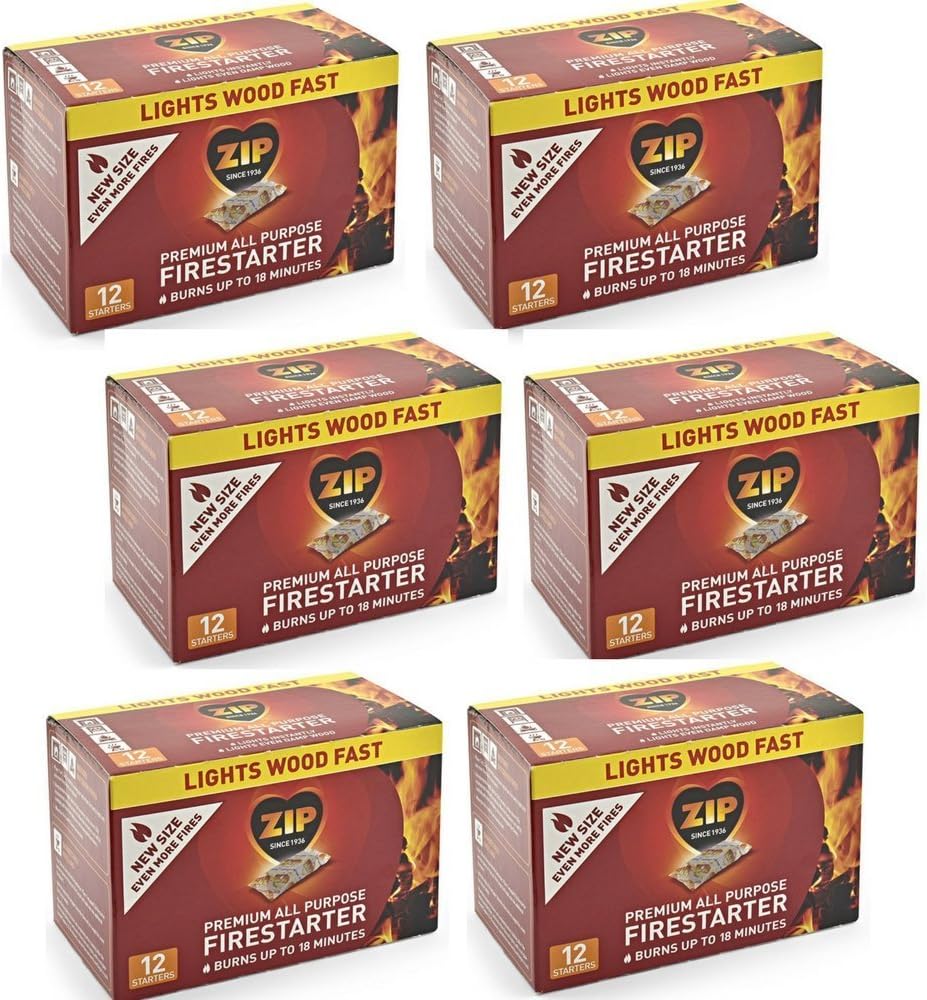 All Purpose Wrapped Fire Starter 72 Pack
