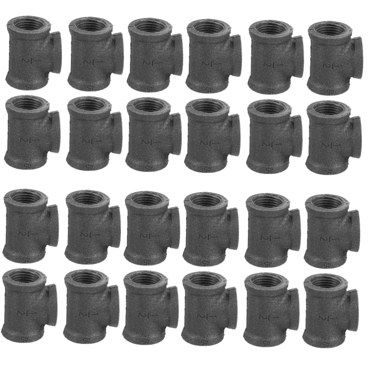Raccords en T d'arrosage tuyau doubler tube acier connecteur jardin