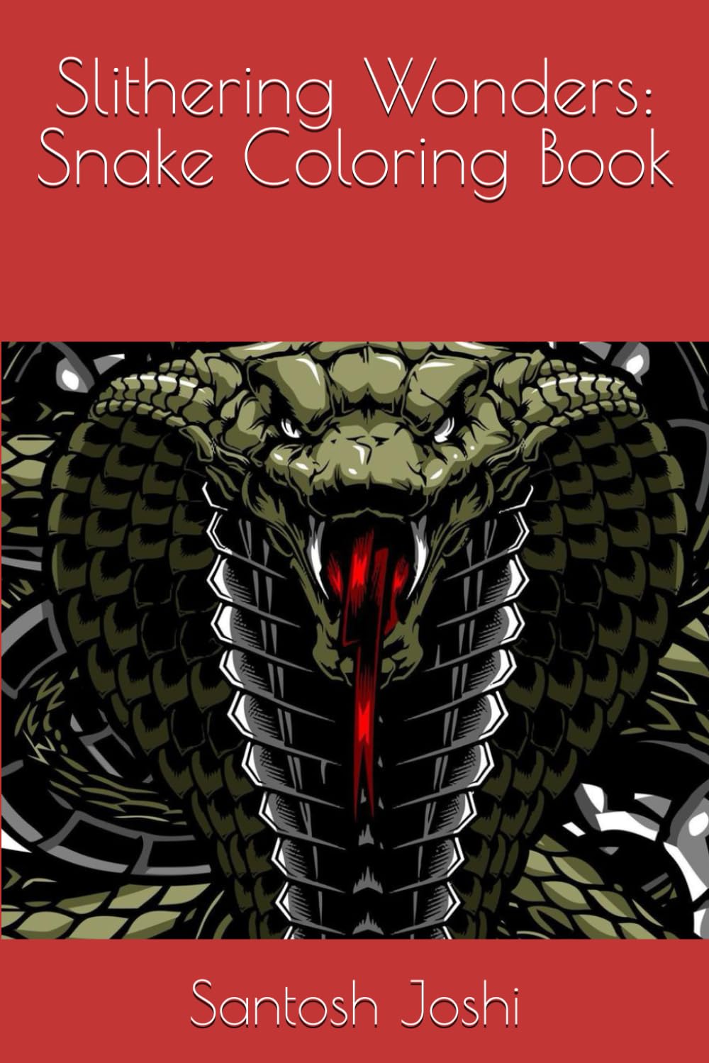 Slithering Wonders: Snake Coloring Book