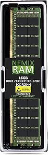 NEMIX RAM 16GB DDR4 2133MHZ PC4-17000 RDIMM Replacement for DELL SNP1R8CRC/16G A7910488 PowerEdge C4130,C6320,FC430,FC630,FC830,FD332,M630,M830,R430,R530,R630,R730,R830,R930,T430,T630