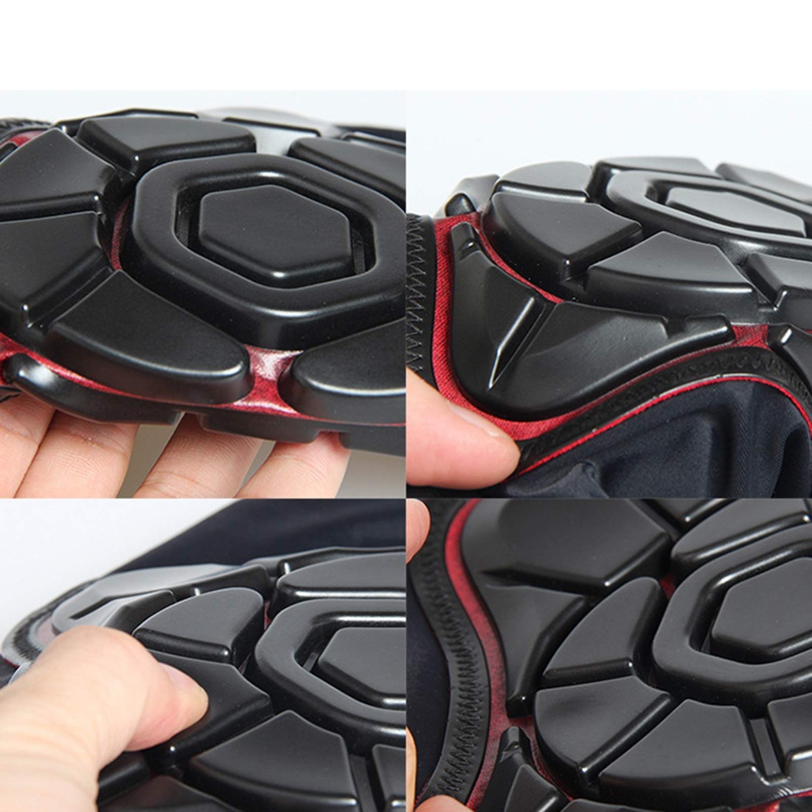 Coderas Anti-caída Para Motos Coderas De Brazalete De Verano El Diseño Hexagonal Se Protege Entre Sí Adecuado Para Todos Los Deportes Al Aire Libre, Protección Para Deportes Al Aire Libre.