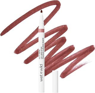 wet n wild Perfect Pout Lip Liner Stain Nude Tights - Long-Lasting Transfer-Proof Vegan Cruelty-Free Lip Liner with Precision Blade Applicator