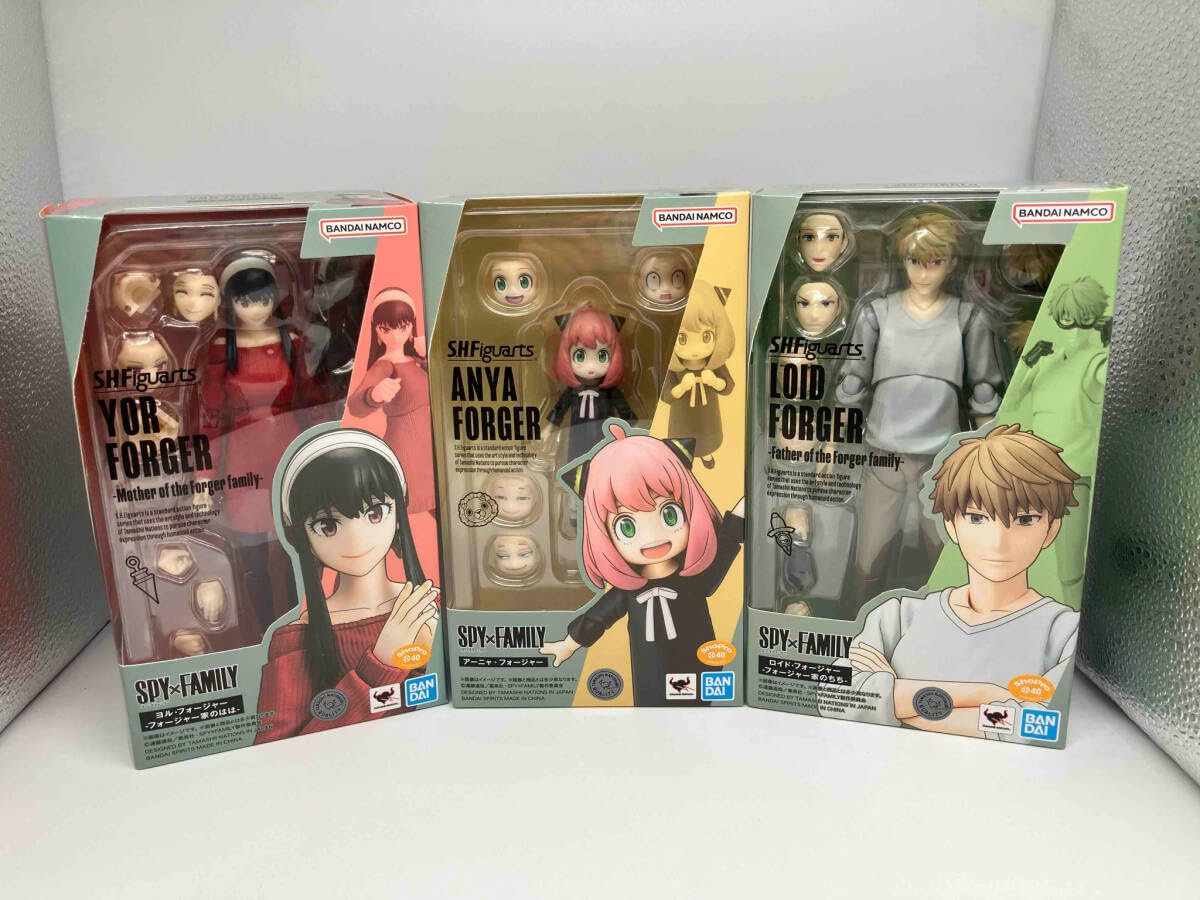 Amazon.co.jp: S.H.Figuarts SPY×FAMILY スパイファミリー 3点セット 