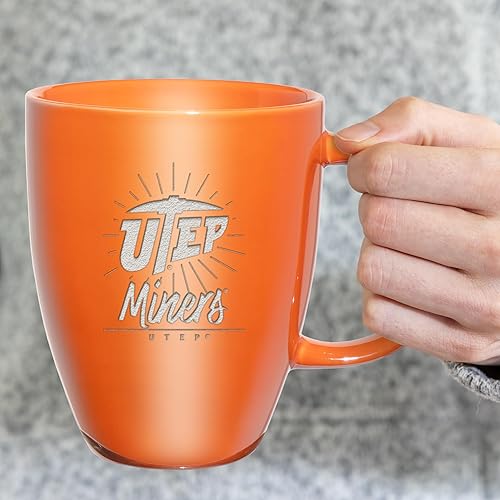 Vista 231 de Rico Industries NCAA - Taza de cerámica con grabado láser, 18 onzas, café y té