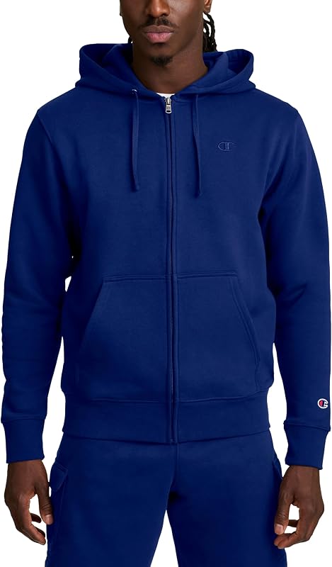 Champion mens Zip-up Hoodie, Comfortable Zip-up Hoodie Sweatshirt for Men (Reg. Or Big & Tall)