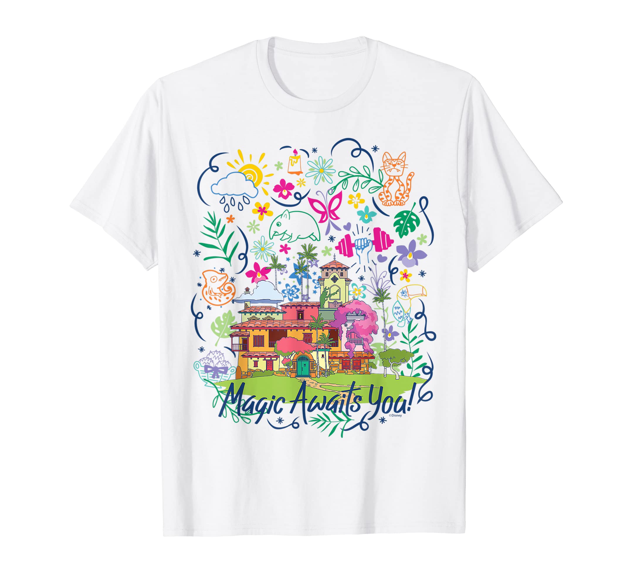 DisneyEncanto - Magic Awaits you Casa Madrigal T-ShirtOEKO-TEX STANDARD 100