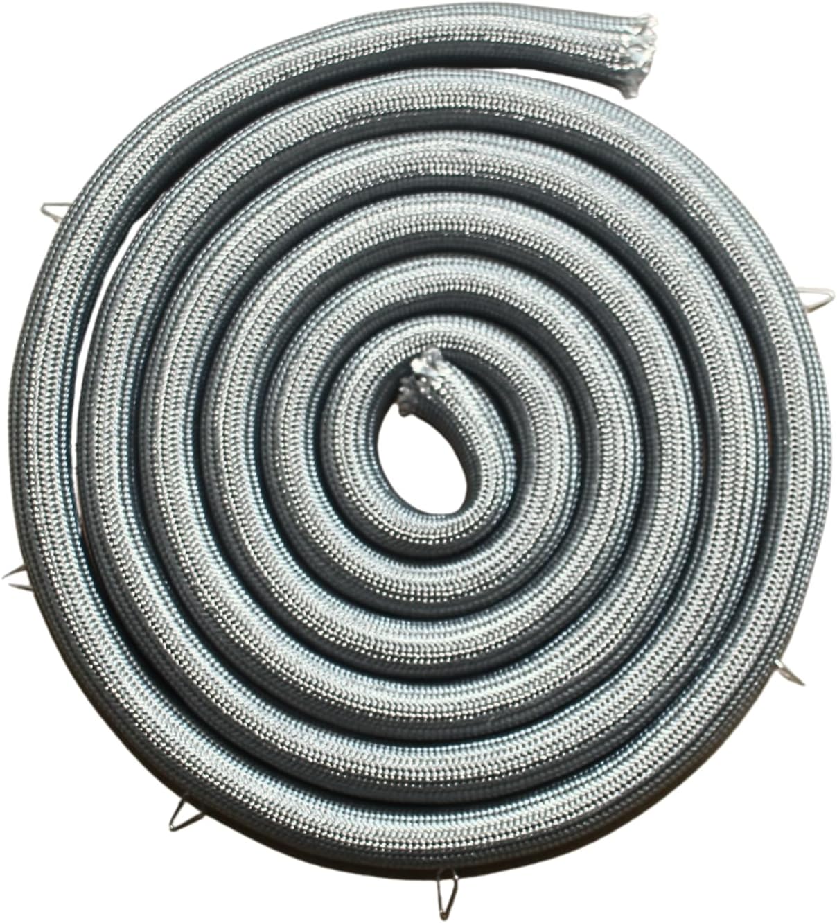 Replacement Oven Door Gasket for Whirlpool W10162384 7201P046-60 with Mounting Clips, 500°F Fiberglass Seal for Range Oven, OEM Fit Not Universal