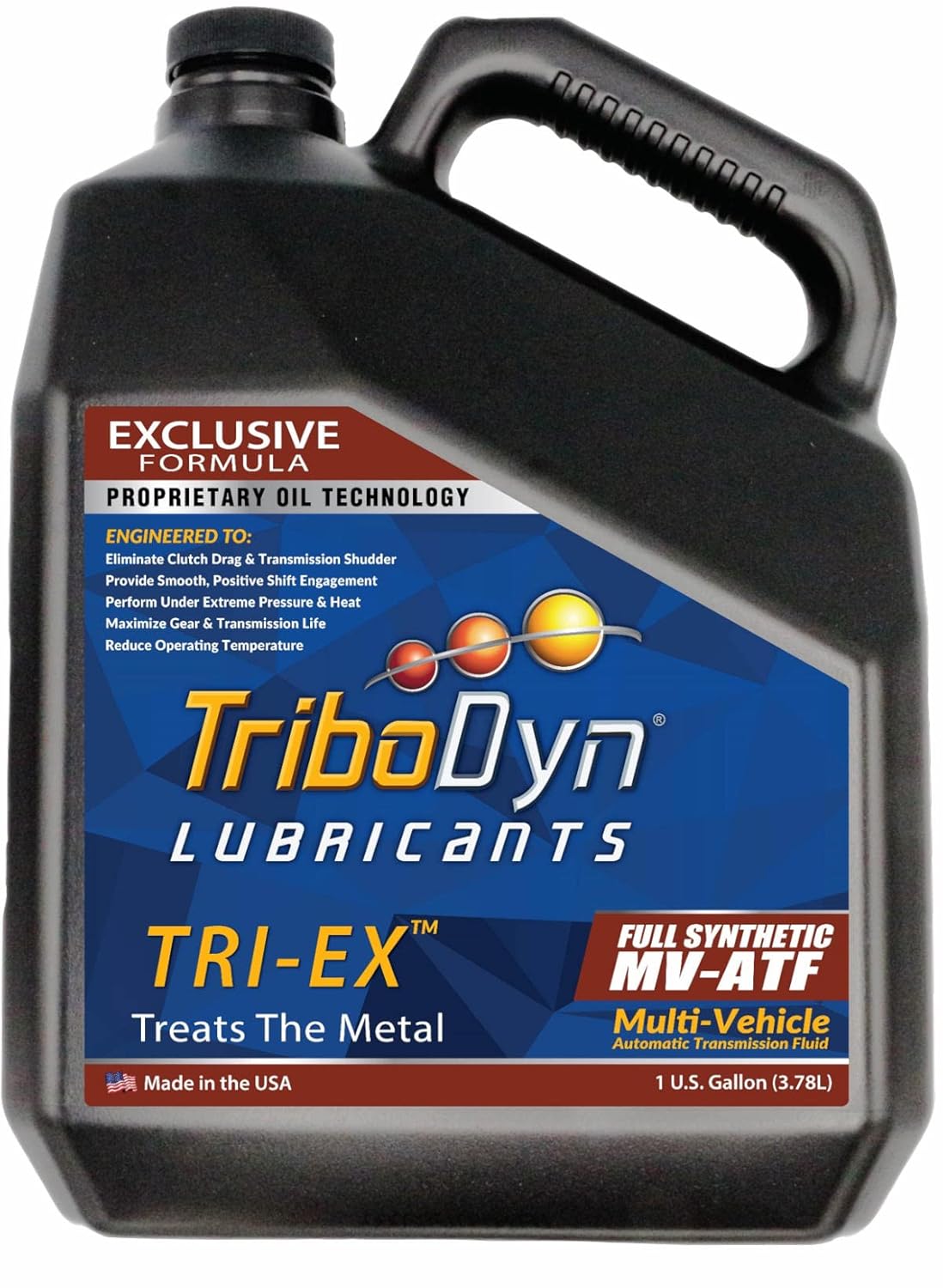 TriboDyn ATF Full Synthetic Automatic Transmission Fluid Gallon
