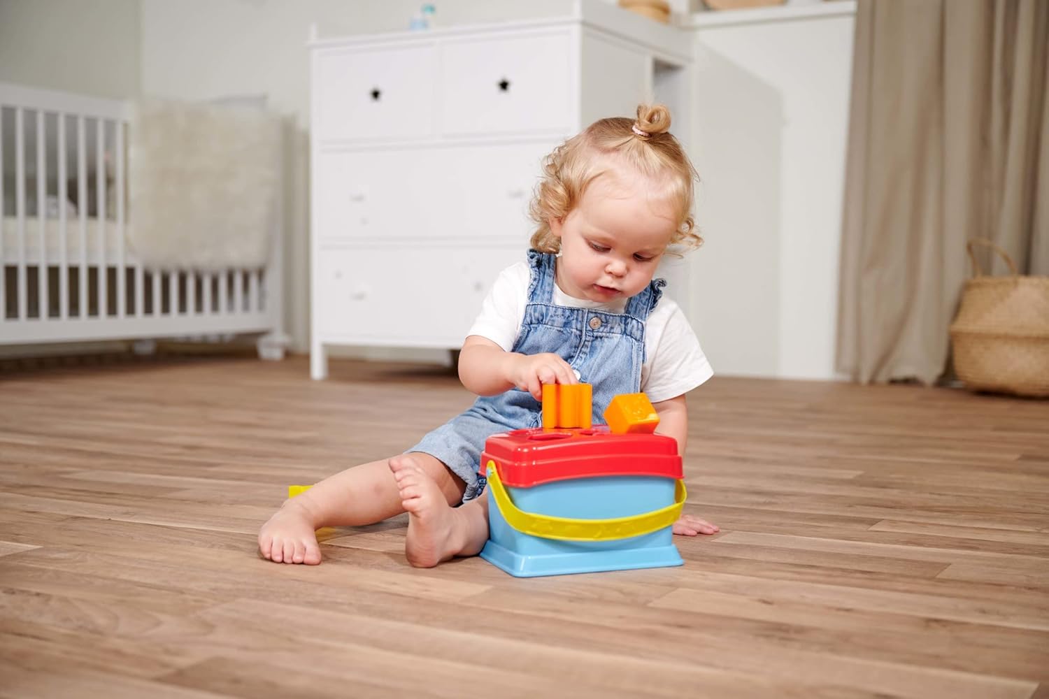 Simba ABC Baby-Pyramid Ring Set, Multicoloured, Small (104010191)