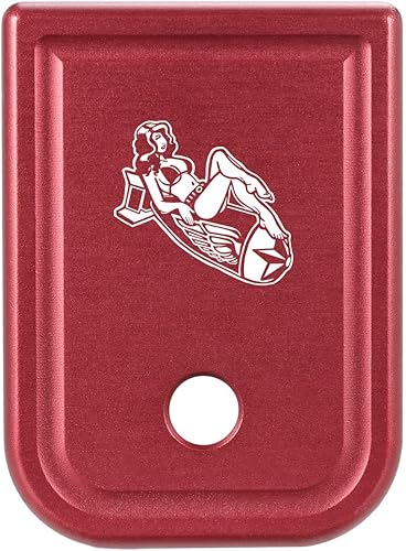 Vista 41 de NDZ Performance Placa base de cargador para Glock 17 19 19X 22 23 24 26 27 31 32 33 34 35 37 38 39 45 Gen 1-4 0.354 in .40 S&W de aluminio anodizado