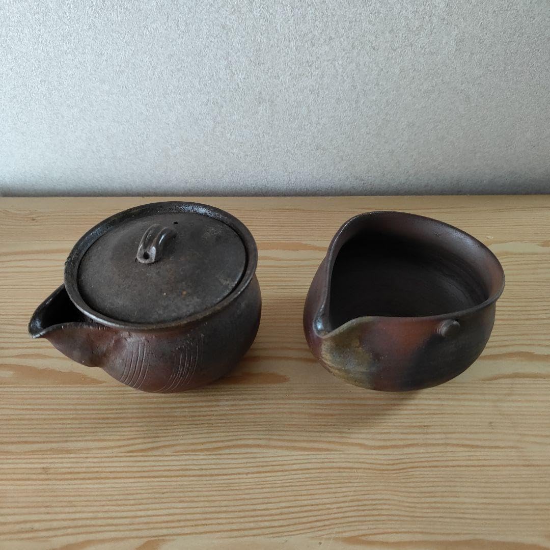 備前焼 急須 湯冷まし 酒器 備前焼 湯冷まし 急須 森陶岳 100%新品，大得価