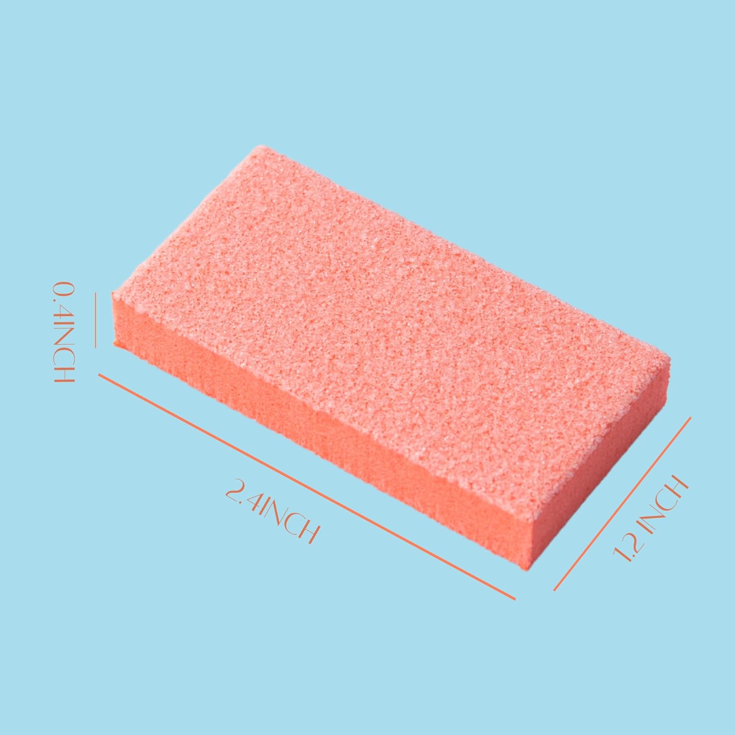 RED Nail Design Slim Disposable Nail Buffers - 1000 PCS, 100/120 Grit Single-Use Nail Buffing Blocks for Natural & Acrylic Nails - Precision Buffers for Manicure & Pedicure - Ideal for Salons & Home