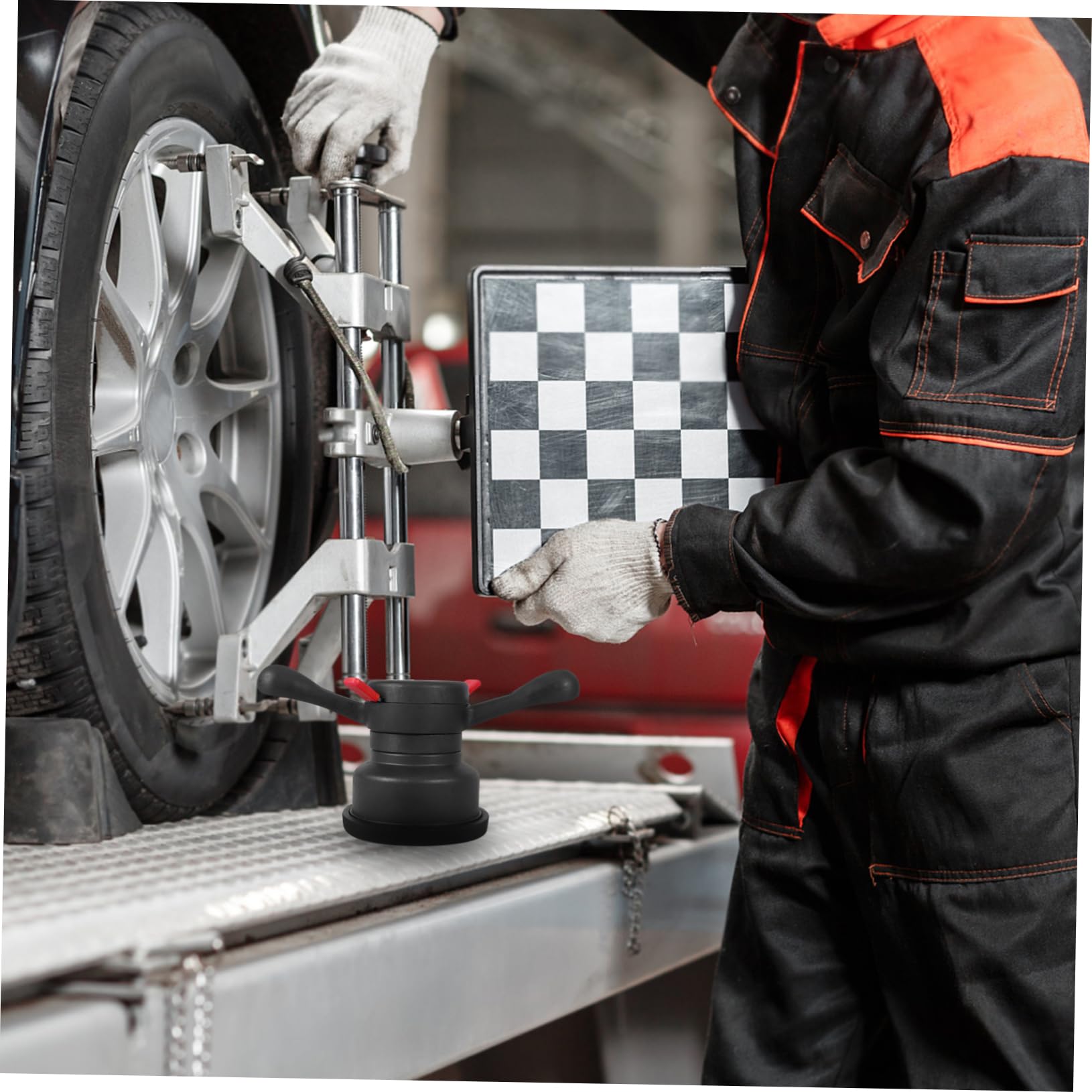 Cabilock Equilibratrice Ruote Auto Strumento Cambio Gomme Dado Alette Pneumatici Equilibratrice per Veicoli Attrezzo Equilibratura Ruote