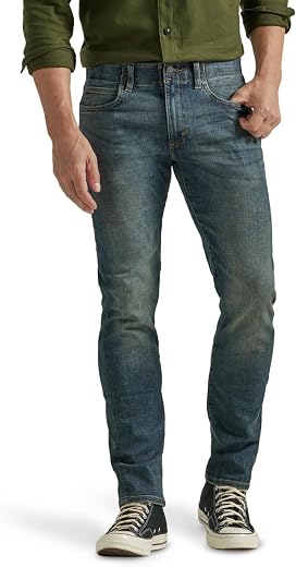Lee 2015437 Extreme Motion Slim Straight Leg Jeans in Maverick