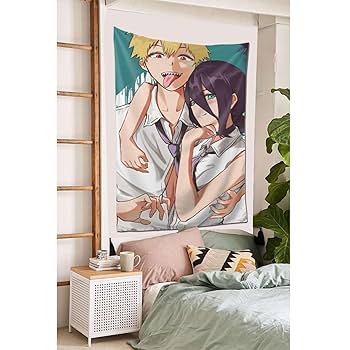 Amazon.co.jp: タペストリー チェンソーマン レゼ ポスター