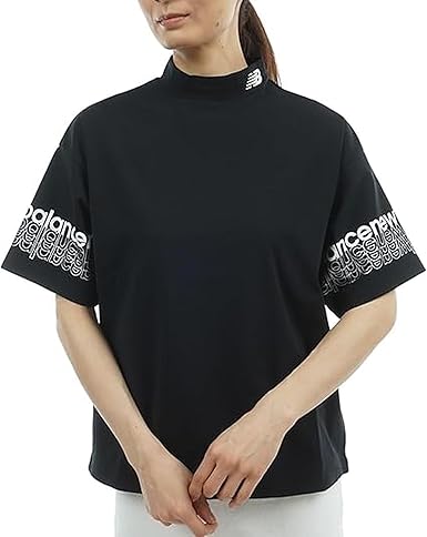 Amazon.co.jp: [ニューバランス] ゴルフ 半袖 モックネックシャツ