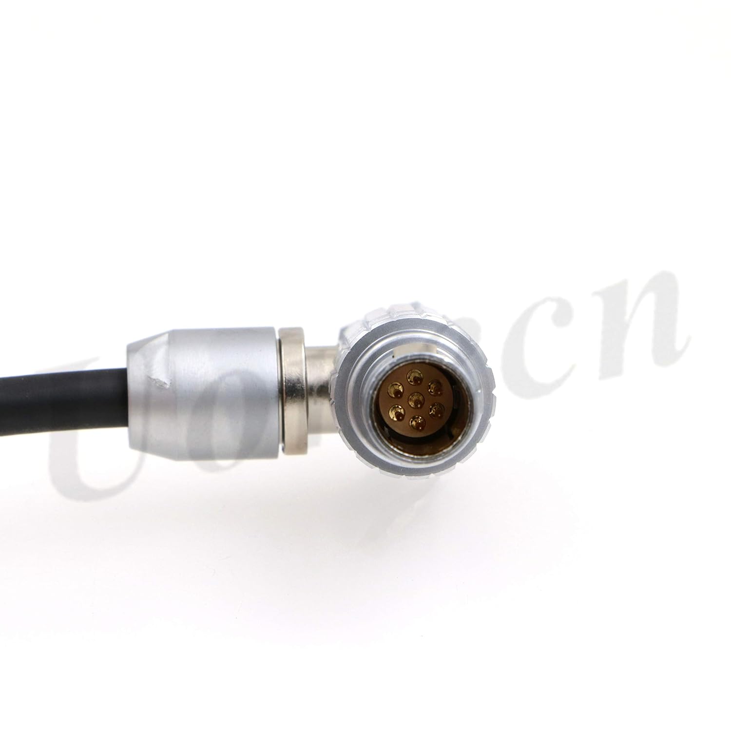 Uonecn Alexa Mini EXT to R/S Power Adapter 3 pin Female to Right Angle 7 pin Male Cable ARRI Alexa Mini Camera Power Cable for Startup Remote Conversion Line